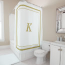 Search for gold shower curtains White