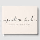 Search for cute and whimsical guest books Baby shower