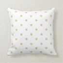 Recherche de points blancs coussins Motif