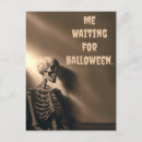 Search for excitement postcards Trick or treat