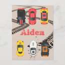 Recherche de petites voitures cartes postales Pour lui