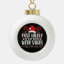 Search for soccer ball ornaments Xmas