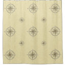 Search for compass shower curtains Vintage