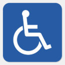 Search for handicapped symbol stickers Wheelchair