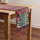 Search for christmas plaid table runners Red