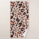 Search for animal print bath towels Illustration