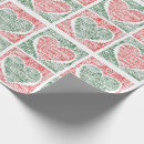 Search for holiday love wrapping paper Green