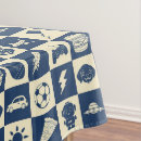 Search for blue gingham tablecloths Chequerboard