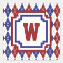 Recherche de jacquard autocollants Rouge