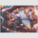 Search for best friend tissue paper Decoupage