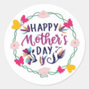 Search for happy mother day flower stickers Butterfly