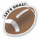 Search for american football stickers Touchdown