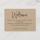 Search for welcome place cards Hotel room