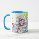 Search for blue cherry blossom mugs Floral