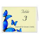 Search for butterfly wedding table cards Elegant