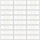 Search for gold return stickers Gold and white