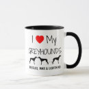 Search for i love greyhounds mugs Dog
