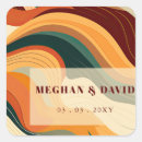 Search for earthy wedding stickers Terracotta