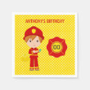 Recherche de camion de pompiers serviettes Fête d'anniversaire des pompiers