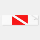 Search for scuba diving bumper stickers Flag