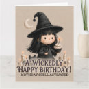 Search for witch birthday cards Cake