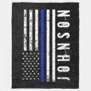 Search for thin blue line blankets Flag