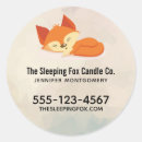 Search for sleeping fox stickers Animal