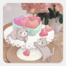 Search for valentines cat stickers Kitten