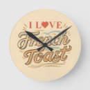 Recherche de toasts horloges Pain