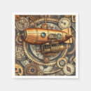 Search for steampunk napkins Mechanical