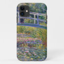 Recherche de peinture de monet iphone coques Vert