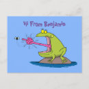 Recherche de humour grenouille cartes postales Amphibien