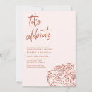 Search for lets celebrate invitations Pink