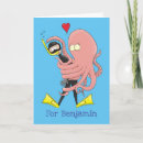 Recherche de plongeurs vœux cartes Mignon