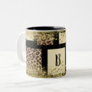 Search for black leopard mugs Gold