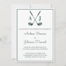 Search for golf wedding invitations Modern