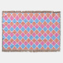 Search for patchwork pattern blankets Blue