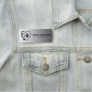 Search for veterinarian id name tags badges Black