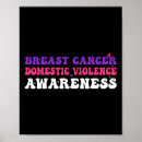 Search for domestic violence awareness posters Cancer