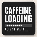 Recherche de caféine dessous de verres Amusant