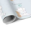 Search for baby elephant wrapping paper Boy