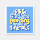 Search for gin napkins Gin and tonic
