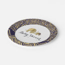 Search for elephant baby shower plates Chevron