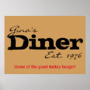 Search for diner signs posters Vintage