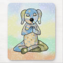 Recherche de yoga drôle tapis souris Chien