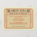 Search for prom party invitations Vintage