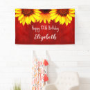 Search for rustic birthday banners Floral
