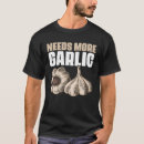 Search for vegetable tshirts Garlic