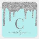 Search for silver and teal stickers Glitter