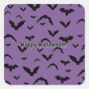 Search for flying bats stickers Black